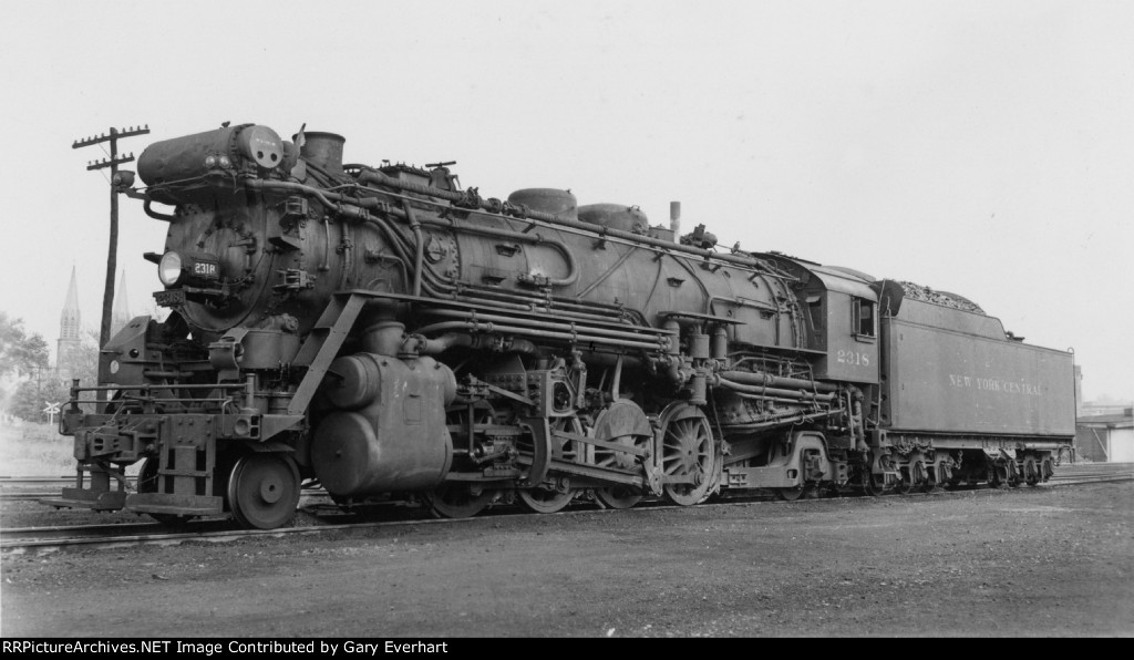 NYC 2-8-2 #2318 - New York Central